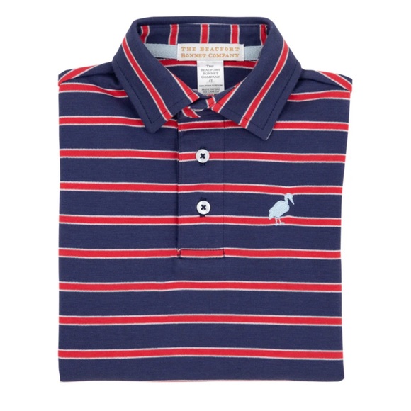 The Beaufort Bonnet Co. Kids Prim & Proper Polo. Size 2T (Boy). NWT! - Picture 5 of 7